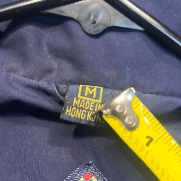 Vintage Gear For Sports 90s white Pullover Windbreaker Jacket - Mens Medium - Picture 6 of 11